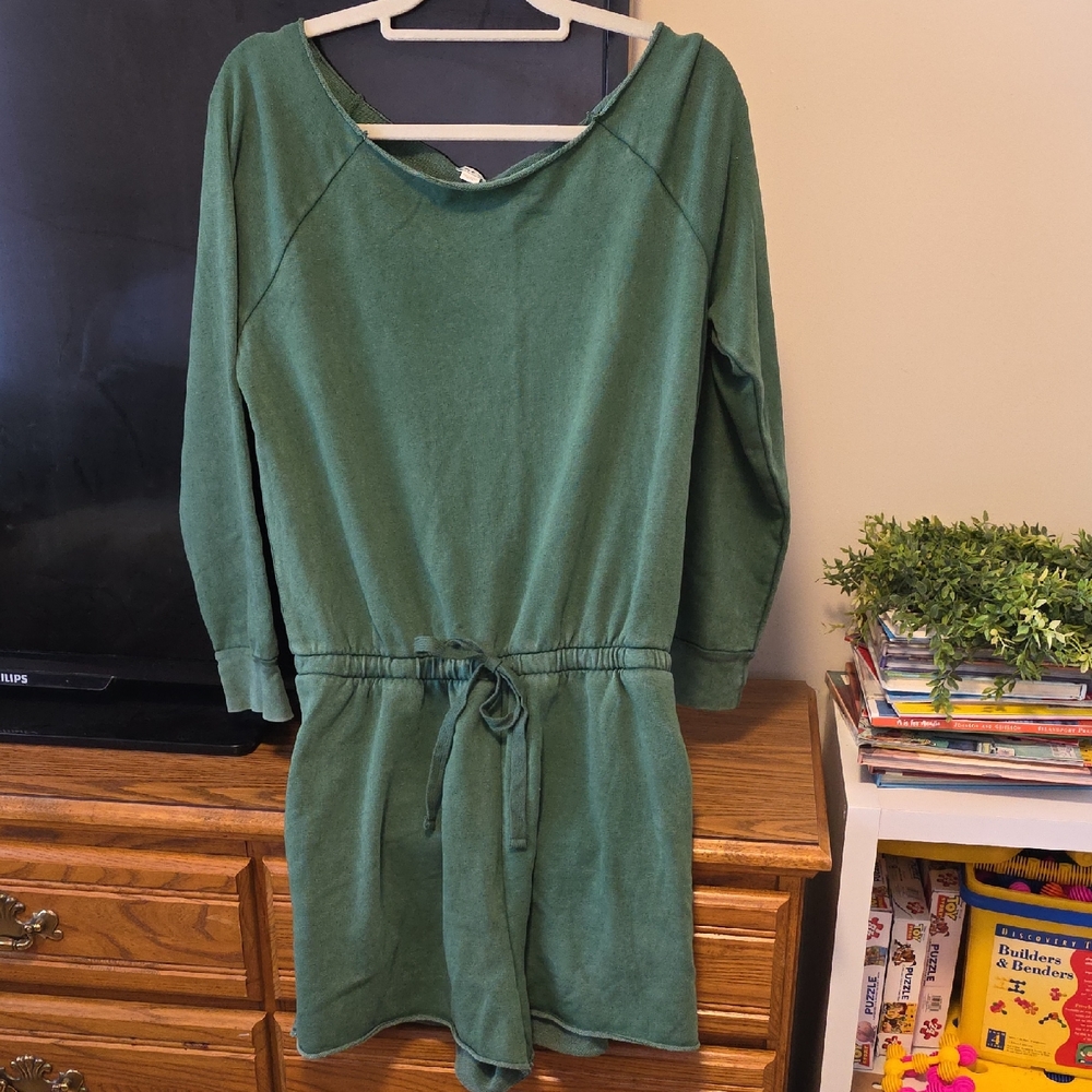 Aerie Forest Green Knit Top